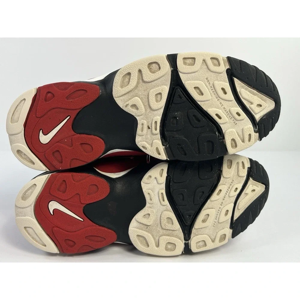 Nike Diamond Turf II Red/Gold Basketball Shoes 488294-600 Kid 7Y Women 8.5